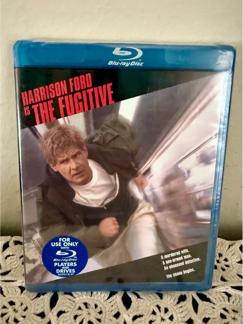 The Fugitive (Blu-ray, 1993) DVD Factory Sealed - New
